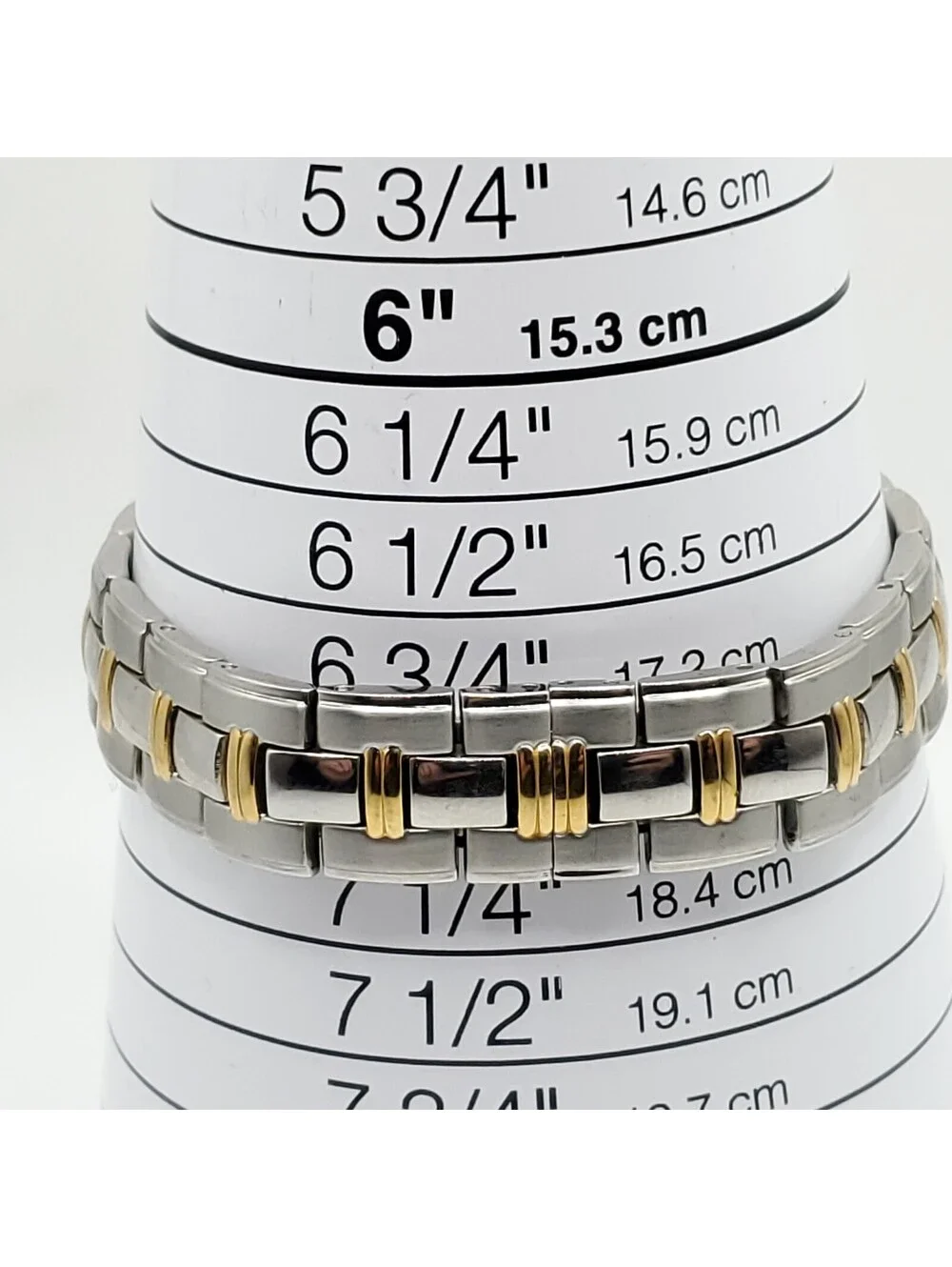 Lucien Piccard Sapphire Crystal Womens Watch 25mm Two-Tone New Battery